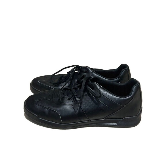 Shoes for Crews Woman’s 9 Liberty Sneakers Black Lace Up For Serving Or Working - Picture 7 of 9